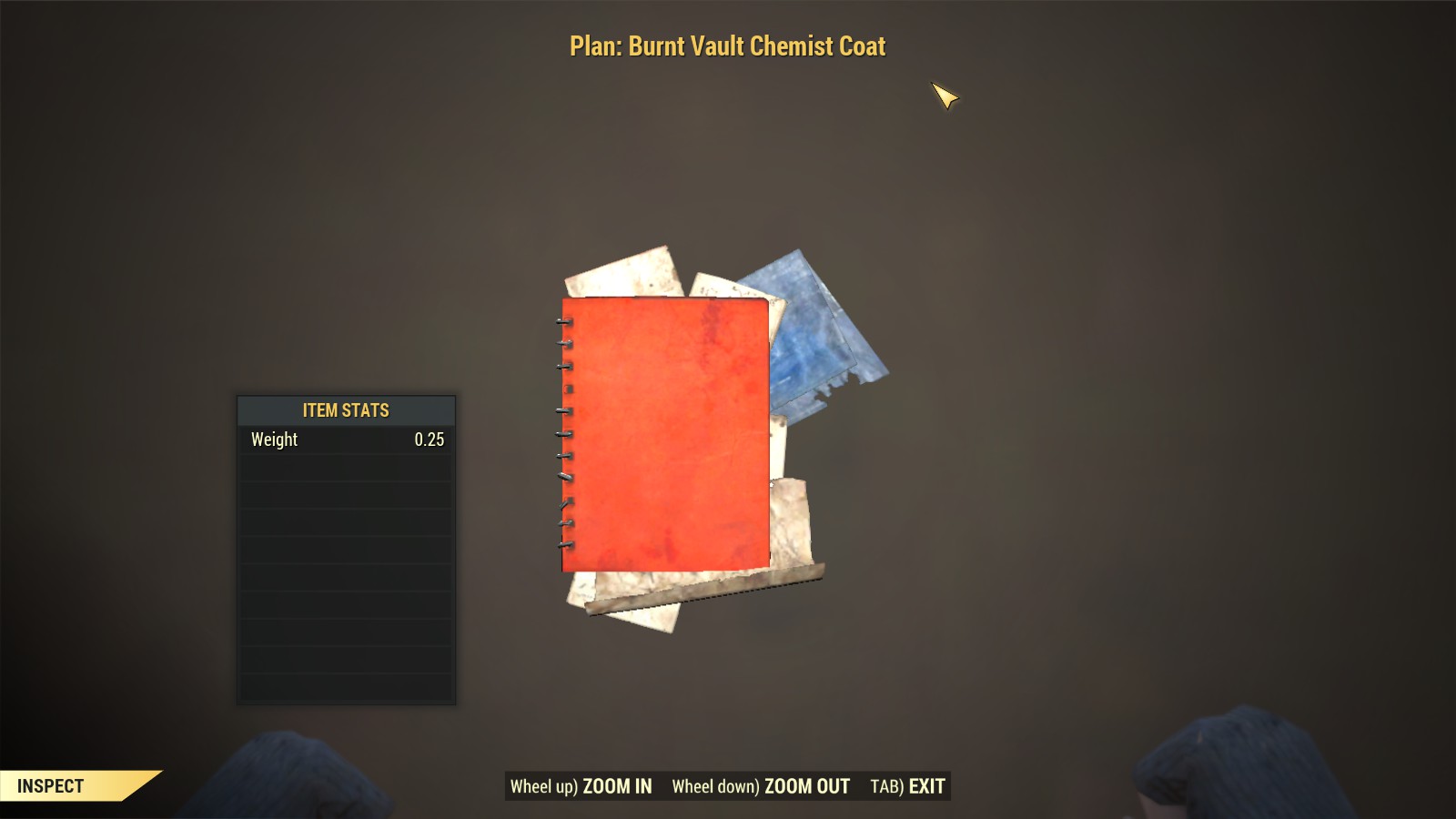 Plan Burnt Vault Chemist Coat